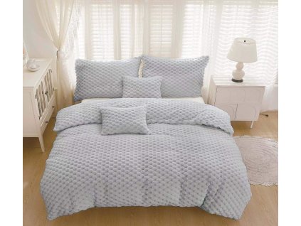 22496 zora mikroplysove obojstranne obliecky svetlosive