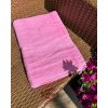 A - Plážová osuška růžová 70x170 cm