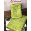 Bambusový ručník - osuška Zelená