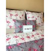 Flamingo oboustranné bavlněné povlečení DeLuxe (Rozmer obliečok 140x200 cm, Obsah balenia Set Balenie)