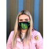 Ochranná rouška ze dvou vrstev 100% bavlny - Monstera 1