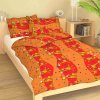 ŽIRAFKY dětské bavlněné povlečení oranžové