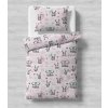 SWEET PANDAS dětské bavlněné povlečení (Obsah balenia Detský rozmer 1x 90x135 + 1x 65x45)