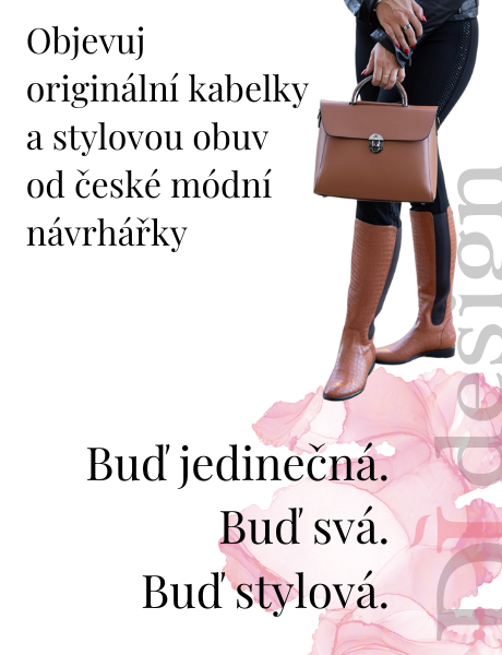 Elegantní kabelky a stylová obuv od české módní návrhářky