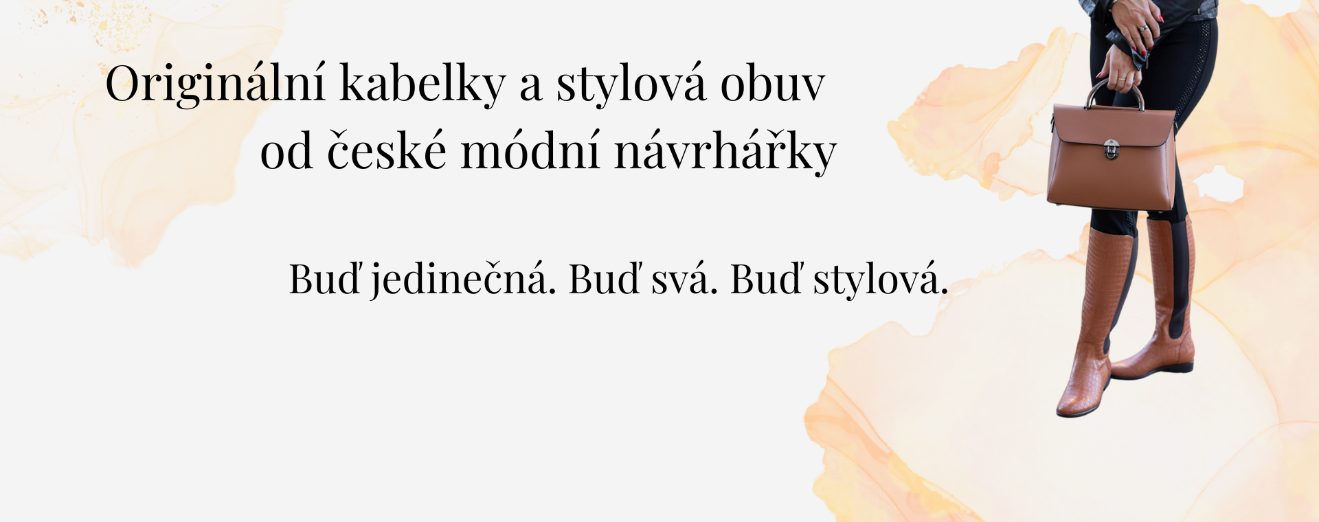 Elegantní kabelky a stylová obuv od české módní návrhářky