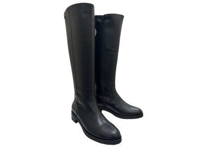 Černé kozačky Wonders