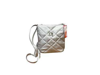 Stříbrná crossbody kabelka