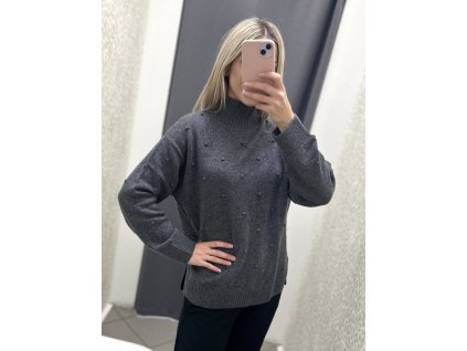 Dámský rolák Yerse šedý