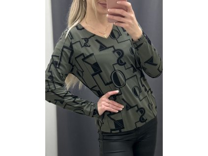 Dámská khaki halenka Zoso