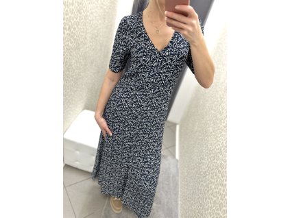 Šaty Yerse tmavě modré