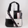 Kabelka čtverce černo-bílá 0151