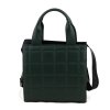 Kabelka zelená prošívaná