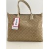 Kabelka velká béžovo/zlatá