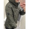 Zimní khaki bunda