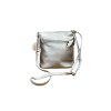 Stříbrná crossbody kabelka