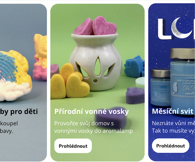 Přírodní vonné vosky do aromalampy