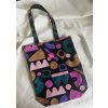 Plátěná Tote bag – praktická, hravá a nepřehlédnutelná!  Plátěná Tote bag s abstraktním designem – praktická a stylová taška na každý den