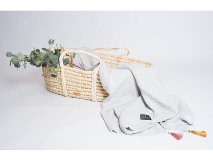 DEKA ORGANIC BAMBOO WAFFLE - GRAY
