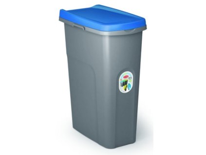 smetny kos na triedenie odpadu eco home system 40 litrov modrý
