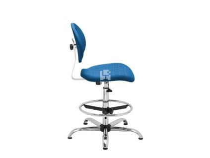 57912 zvysena laboratorni zidle pro special modra