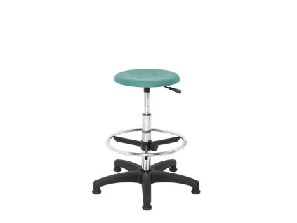 57951 zvysena laboratorni stolicka pol special ch zelena