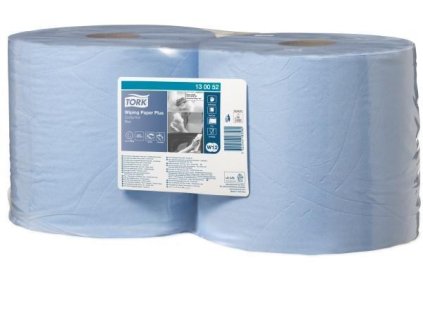 Priemyselná papierová utierka Tork Advanced 420 malá rolka modrá - 2ks