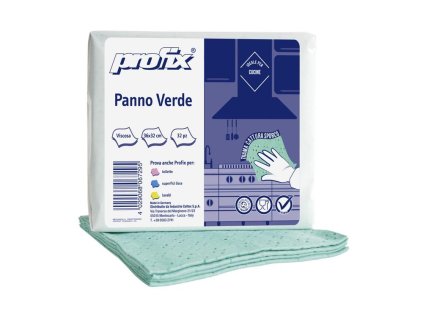 Upratovacia utierka TEMCA Profix skladaná verzia zelená - 32ks