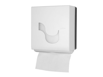 Zásobník na maxi skladané papierové uteráky CELTEX Omnia Labor biely