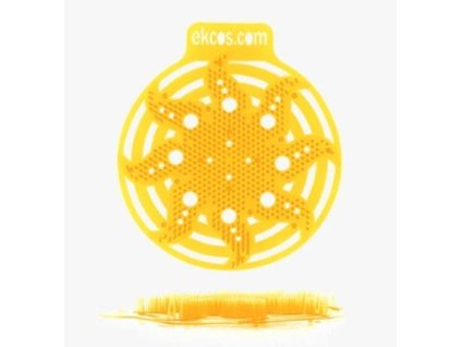 Pisoárové aromatické sitko POWER - citrus žltá 2ks