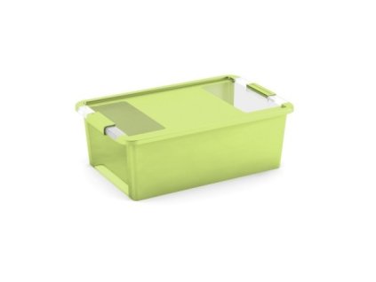 Plastový úložný box BI, objem 26l, 55 x 35 x 19 (výška) cm, zelený