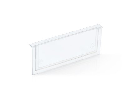 Čelná regálová prepážka 15,6x9 cm