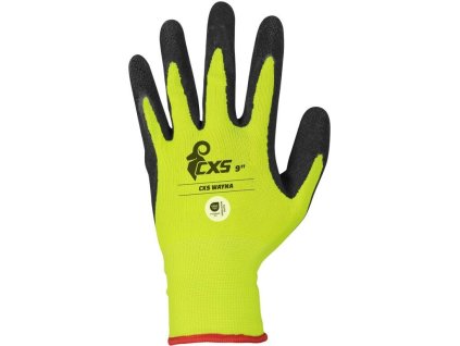 Rukavice CXS WAYNA, máčané v latexu s pieskovou úpravou (Velikost 07)