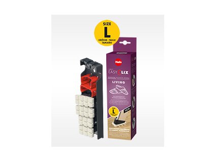 Hailo EasyClix -výměnný set pätiek Living L