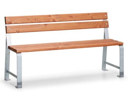 Lavička s operadlom 1,5 metra