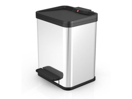 Odpadkový kôš Hailo na triedený odpad 2 × 9 litrov - nerezový