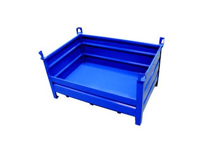 Ohradová paleta s jednou zníženou stranou 1200x800x600 mm, práškovo lakovaná