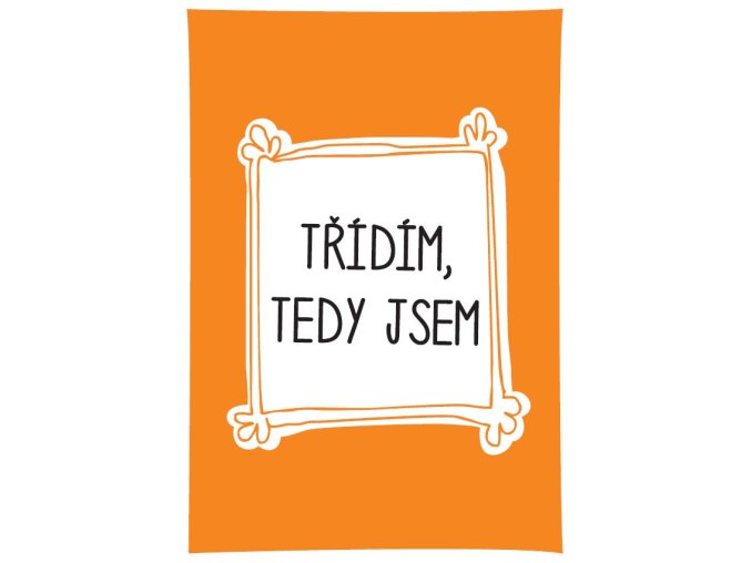 Samolepka triedenie odpadu A4 - třídím