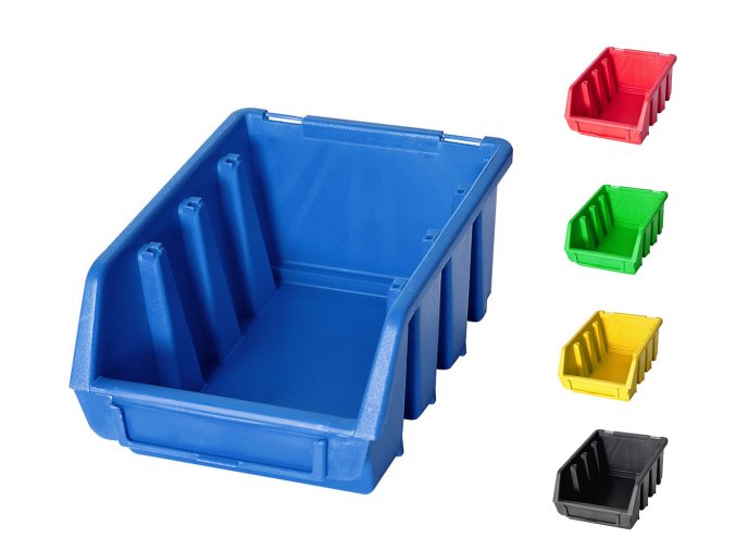 Plastový box Ergobox 2 7,5 x 16,1 x 11,6 cm (Jméno Plastový box Ergobox 2 7,5 x 16,1 x 11,6 cm, oranžový)