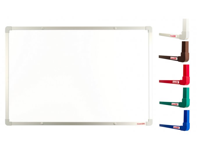 Biele keramické tabule boardOK 60 x 45 cm