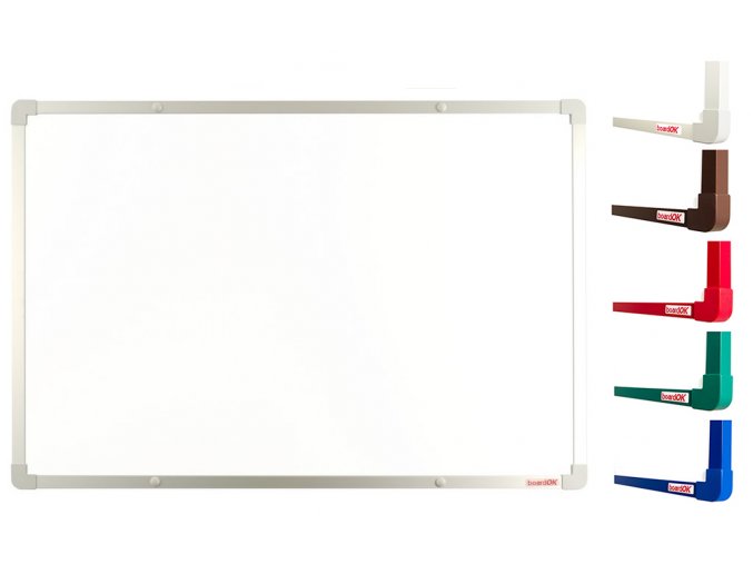 Biele keramické tabule boardOK 60 x 90 cm