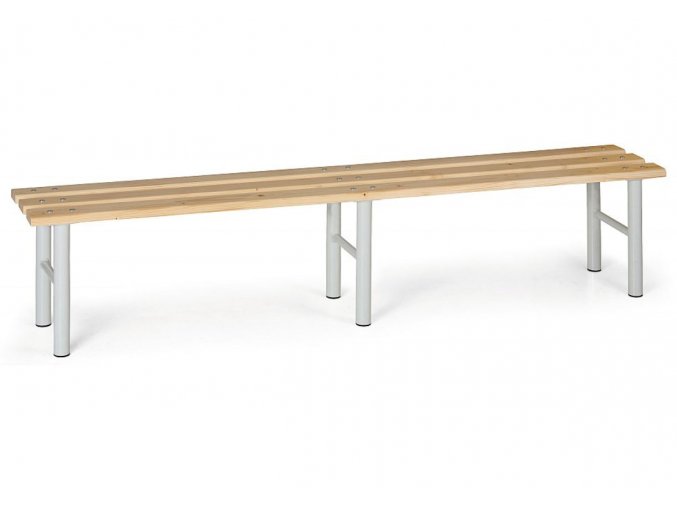 Šatníková lavica svetlá - dĺžka 2 m