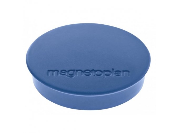 Magnety Magnetoplan Discofix štandard 30 mm modrá, bal. 10 ks