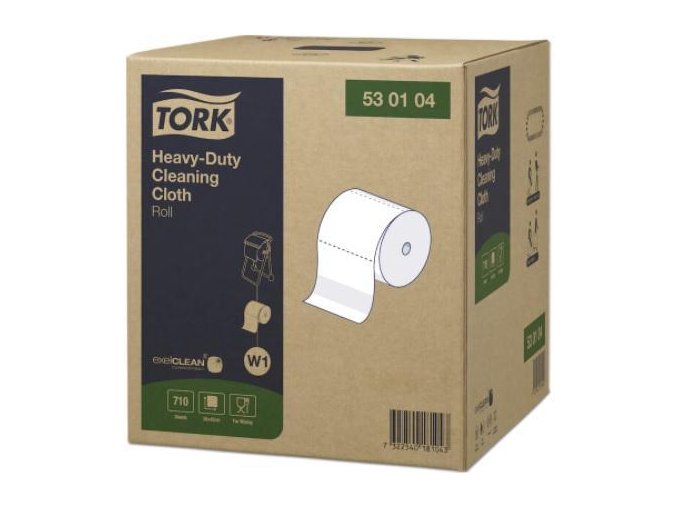 Netkaná textília Tork Premium 530 veľká rola biela - 1ks