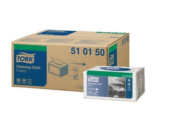 Netkaná textília Tork Premium 510 Small Pack biela - 55ks