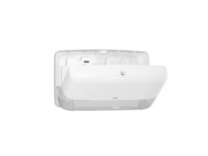 Zásobník na 2 mini Jumba toaletného papiera Twin-Box TORK biely T2 - 1ks