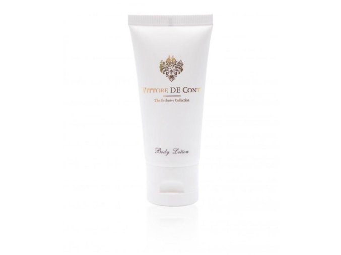 Luxusné hotelové telové mlieko v tube 40ml Vittore de Conti
