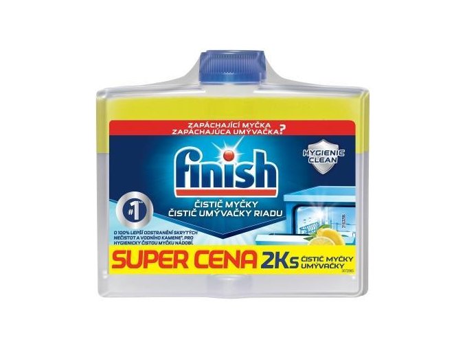 FINISH 'Machine cleaner' / čistič umývačky 2x250 ml