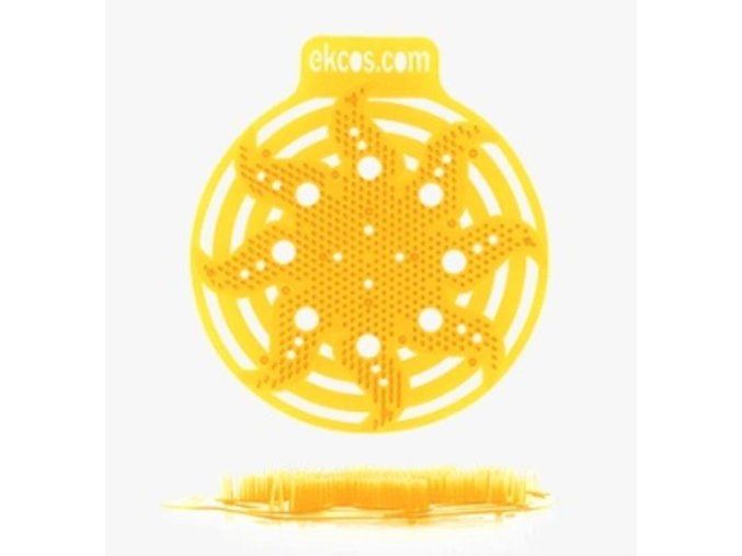 Pisoárové aromatické sitko POWER - citrus žltá 2ks