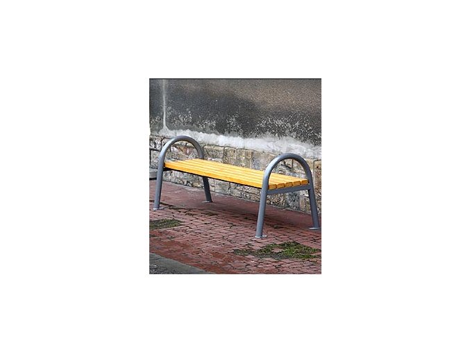 Parková lavička s oblúkom