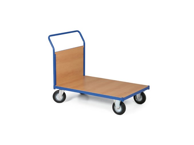 Plošinový vozík, jedno plné madlo, 500 kg